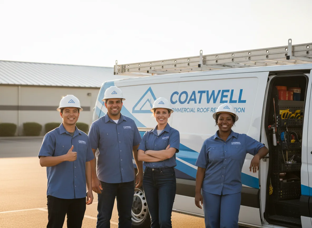 Commercial roof coating company in Belcher, LA